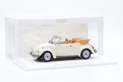 1:18 Norev VW Volkswagen Käfer 1303 Cabriolet 1973 Cream white