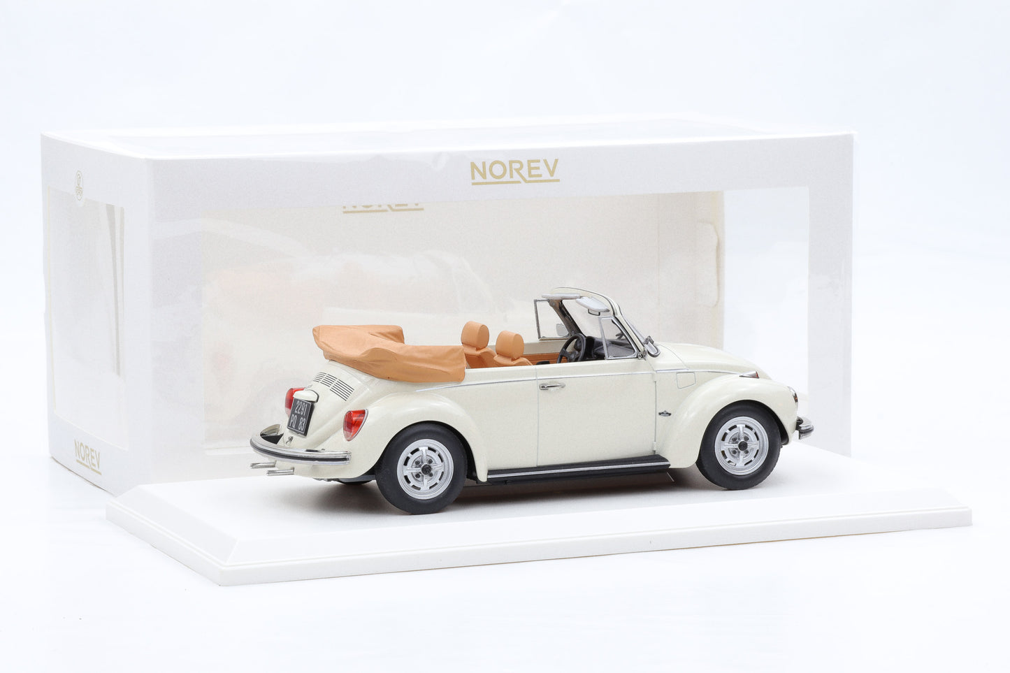 1:18 Norev VW Volkswagen Käfer 1303 Cabriolet 1973 Cream white