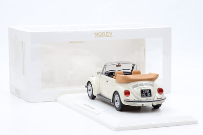 1:18 Norev VW Volkswagen Käfer 1303 Cabriolet 1973 Cream white