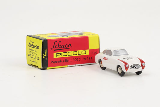 1:90 Schuco Piccolo Mercedes-Benz 300 SL W 194 Messe 2006 weiß
