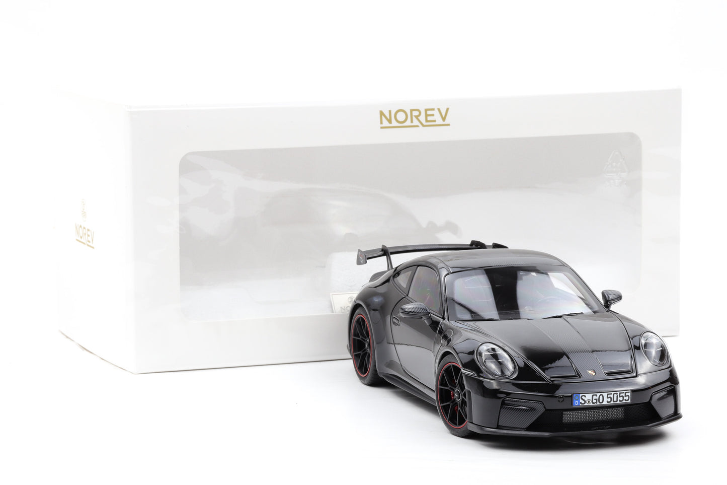 1:18 Norev Porsche 911 992.2 GT3 Weissach Package schwarz 2025 1/300 pcs