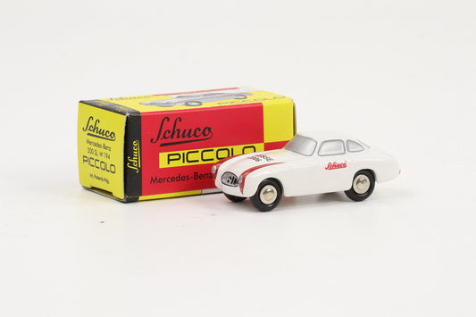 1:90 Schuco Piccolo Mercedes-Benz 300 SL W 194 Messe 2006 weiß