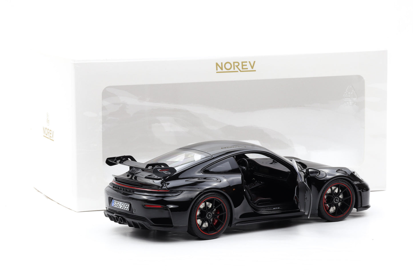 1:18 Norev Porsche 911 992.2 GT3 Weissach Package schwarz 2025 1/300 pcs