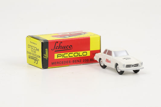 1:90 Schuco Piccolo Mercedes-Benz 230 SL Messe 2003 weiß