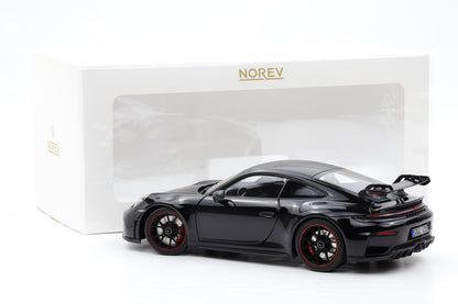 1:18 Norev Porsche 911 992.2 GT3 Weissach Package schwarz 2025 1/300 pcs
