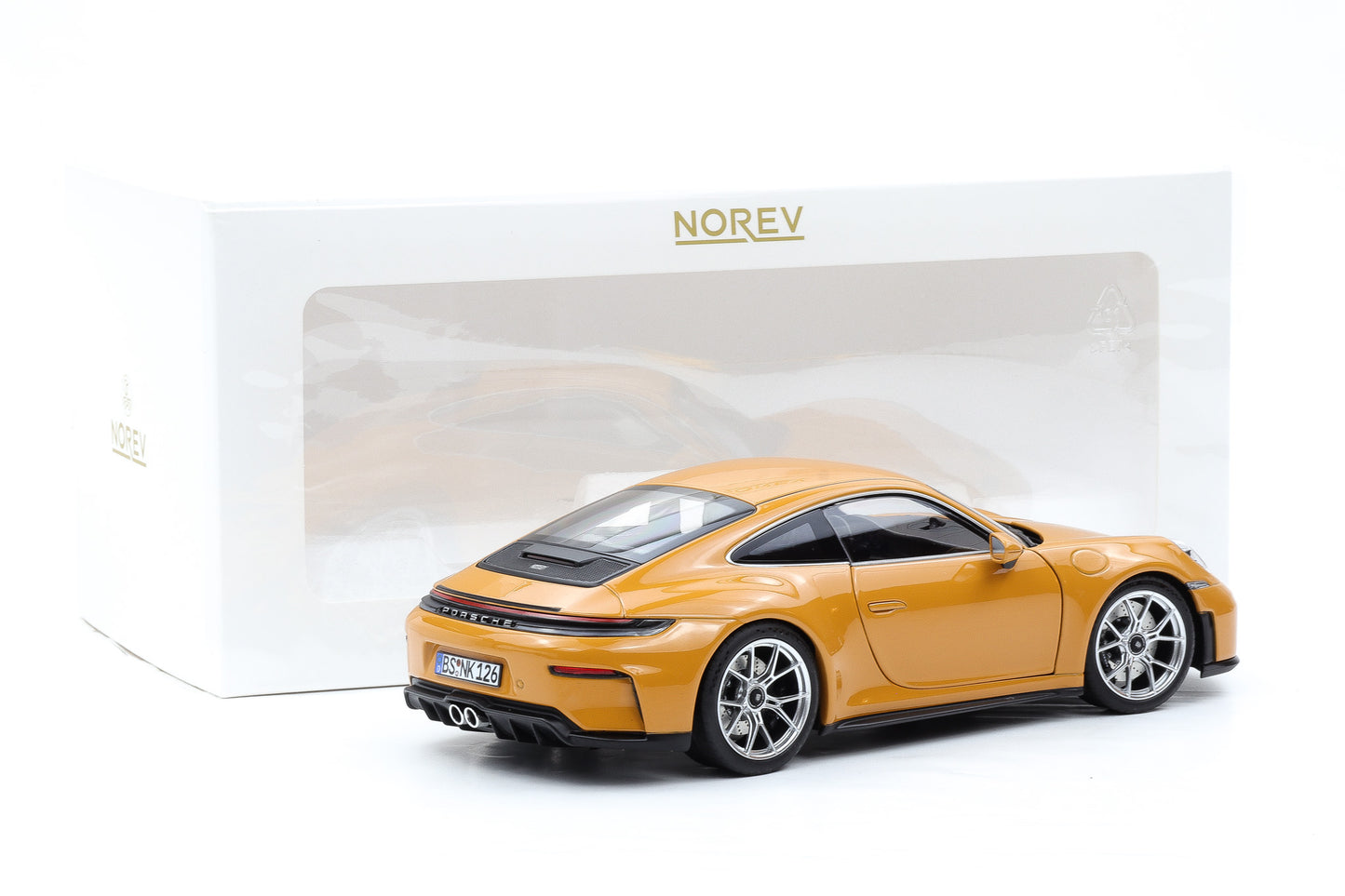 1:18 Norev Porsche 911 992.2 GT3 Touring Pack Bahama yellow 2024 1/300pcs