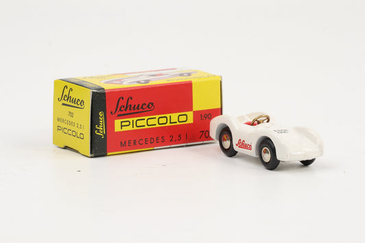 1:90 Schuco Piccolo Mercedes-Benz 2,5 l Messe 1996 weiß