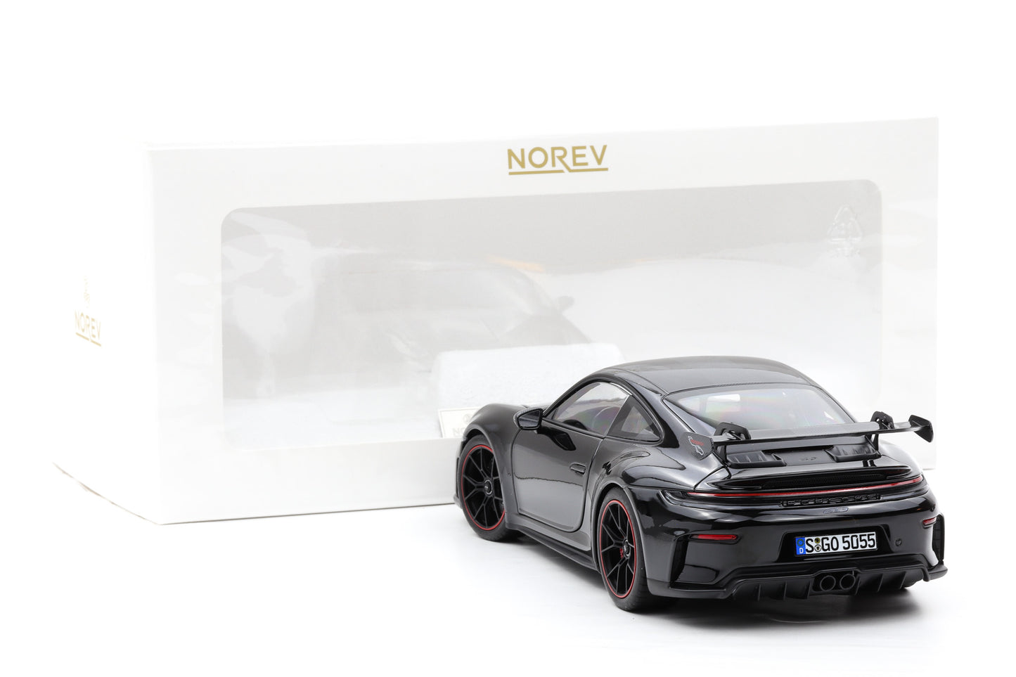1:18 Norev Porsche 911 992.2 GT3 Weissach Package schwarz 2025 1/300 pcs