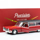1:18 Cadillac S&S Limosine 1966 weinrot Precision Collection Greenlight