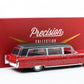 1:18 Cadillac S&S Limousine 1966 burgundy Precision Collection Greenlight