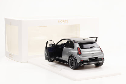 1:18 Norev Alpine A290 GT 2025 Matt Tornade Grey & Black 185451