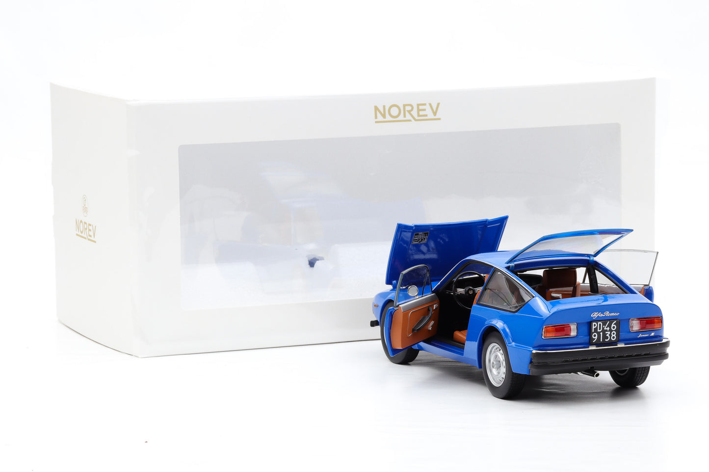 1:18 Norev Alfa Romeo Junior Z 1969 Z medium blue limited