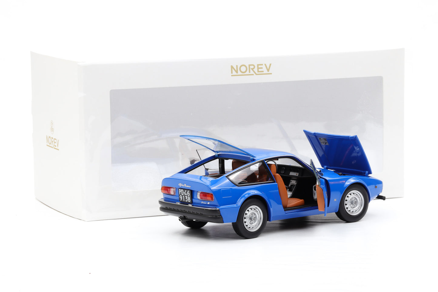 1:18 Norev Alfa Romeo Junior Z 1969 Z medium blue limited