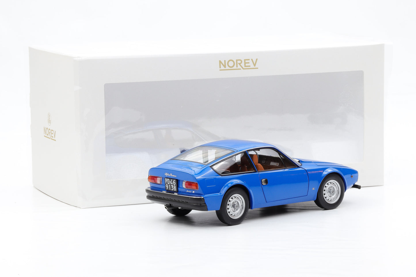 1:18 Norev Alfa Romeo Junior Z 1969 Z medium blue limited