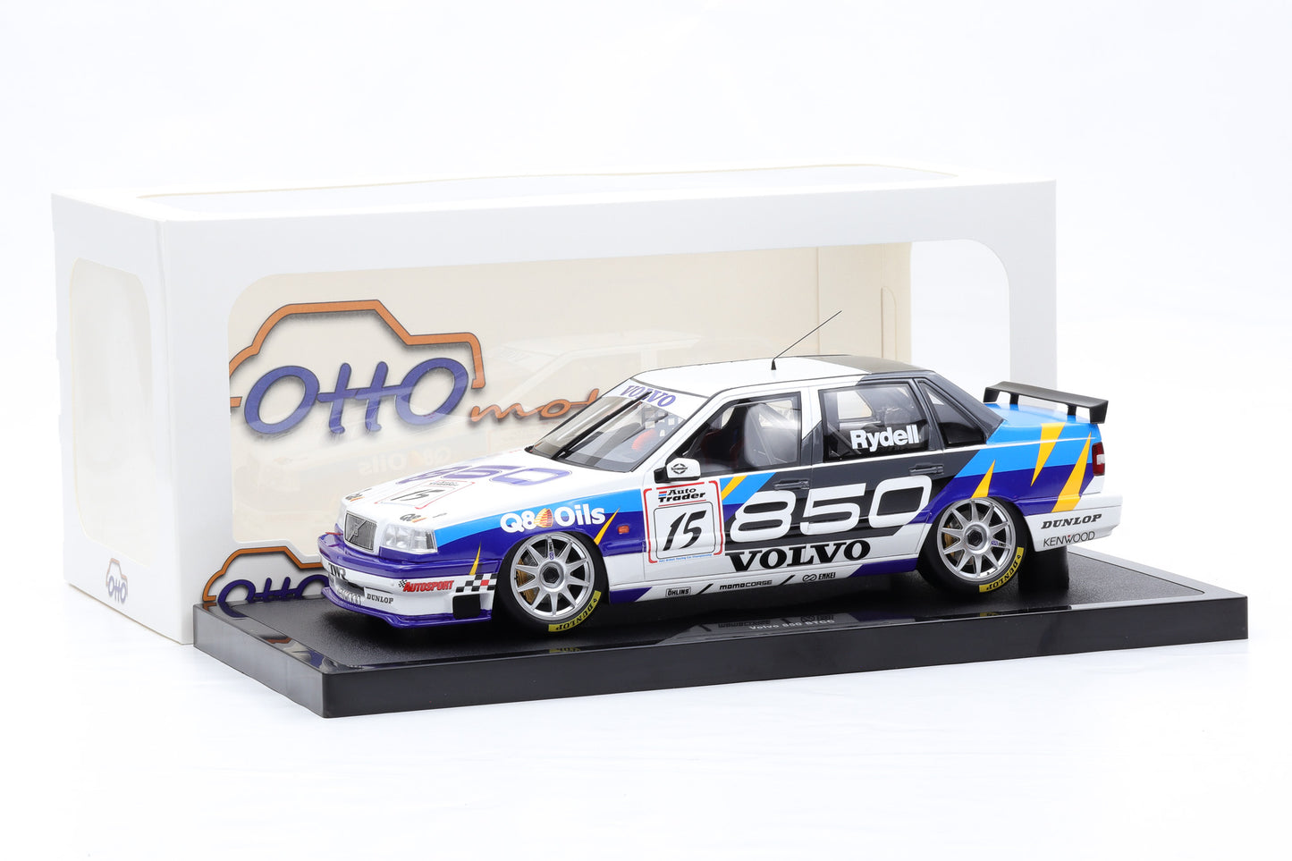 1:18 OTTOmobile OT1282 Volvo 850 BTCC 1995 Rickard Rydell #15