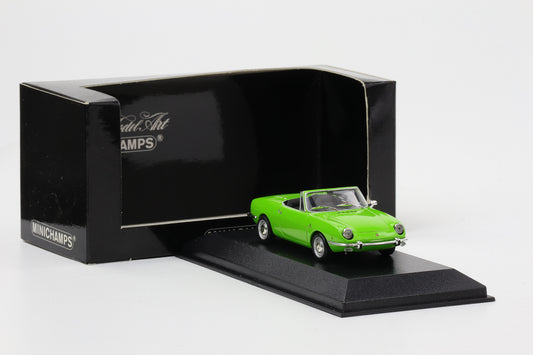 1:43 Minichamps Fiat 850 Sport Spider Verde Chiaro / Giftgrün