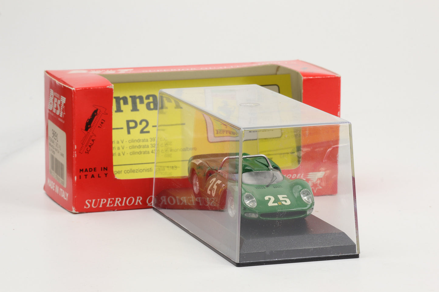 1:43 Model Best Ferrari 365 P2 Brands-Hatch 1965 #25 Piper