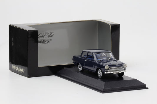 1:43 Minichamps Ford Cortina MkI 1962 Amabassador Blue