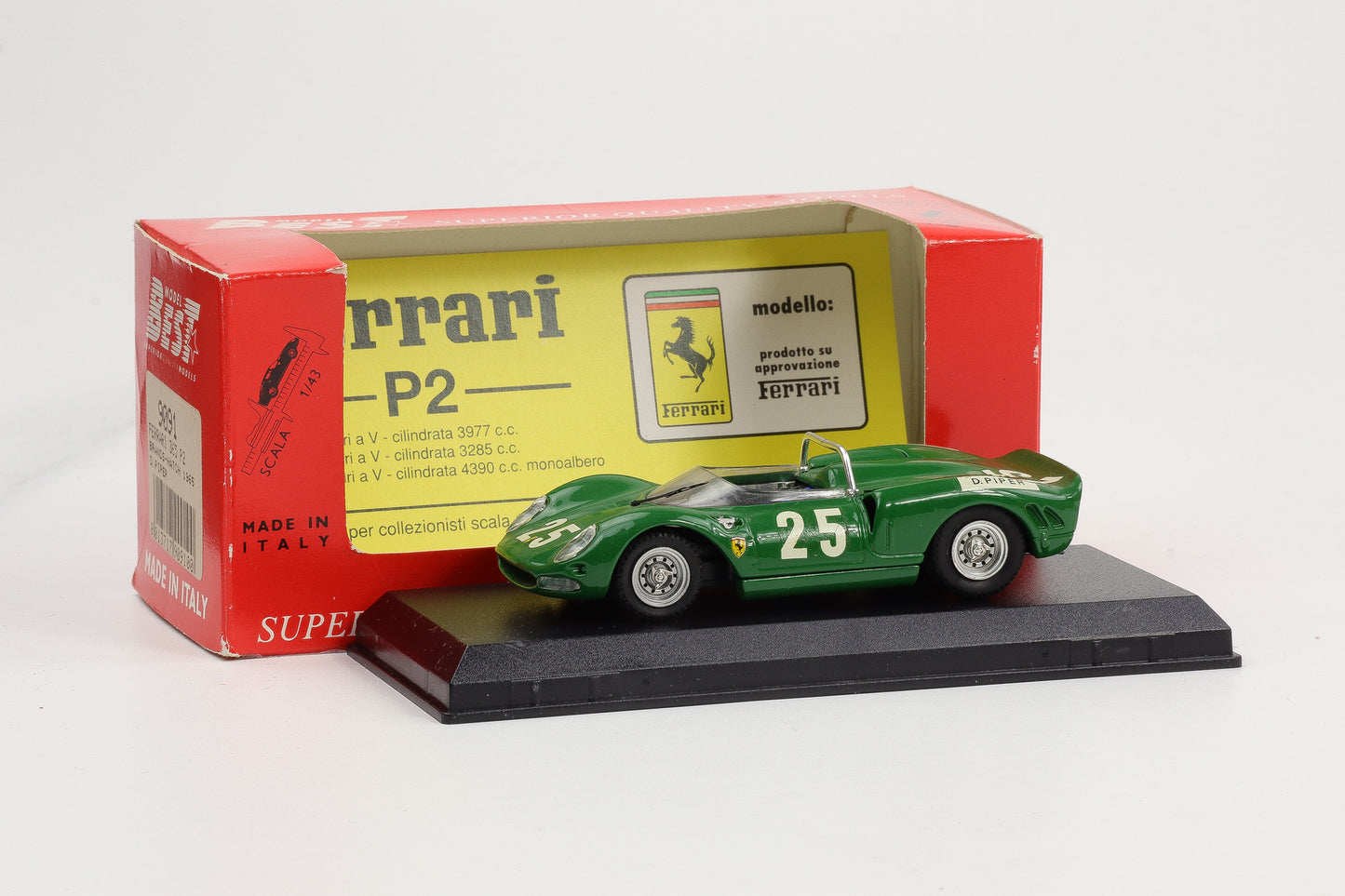 1:43 Model Best Ferrari 365 P2 Brands-Hatch 1965 #25 Piper