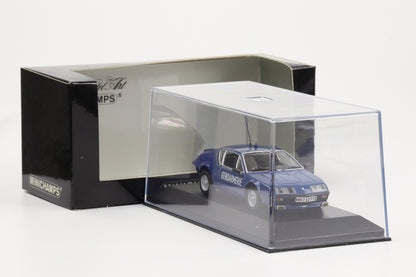 1:43 Minichamps Renault Alpine A310 Gendarmerie blau
