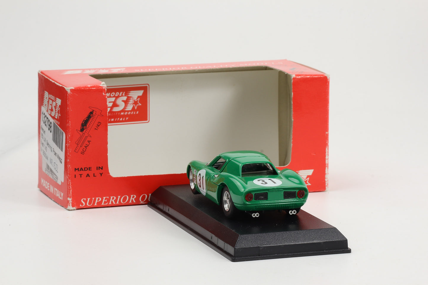 1:43 Model Best Ferrari 250 LM Sebring #31 Piper Magg diecast