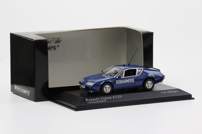 1:43 Minichamps Renault Alpine A310 Gendarmerie blau
