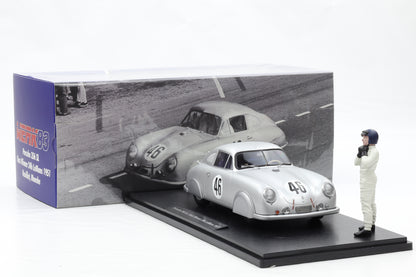 1:18 Porsche 356 SL #46 Class Winner 24h LeMans 1951 WERK83 + Figur