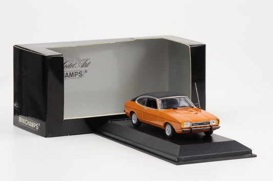 1:43 Minichamps Ford Capri II 1974 Flamm Orange Metallic