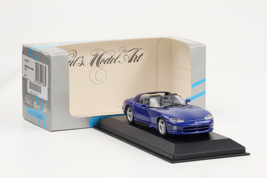 1:43 Minichamps Dodge Viper Cabriolet 1993 blau