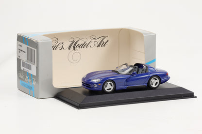 1:43 Minichamps Dodge Viper Cabriolet 1993 blau