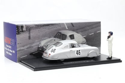 1:18 Porsche 356 SL #46 Class Winner 24h LeMans 1951 WERK83 + Figur
