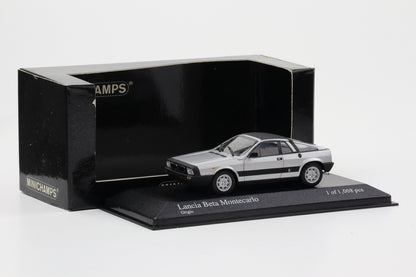 1:43 Minichamps Lancia Beta Montecarlo 1980 Grigio / Silber