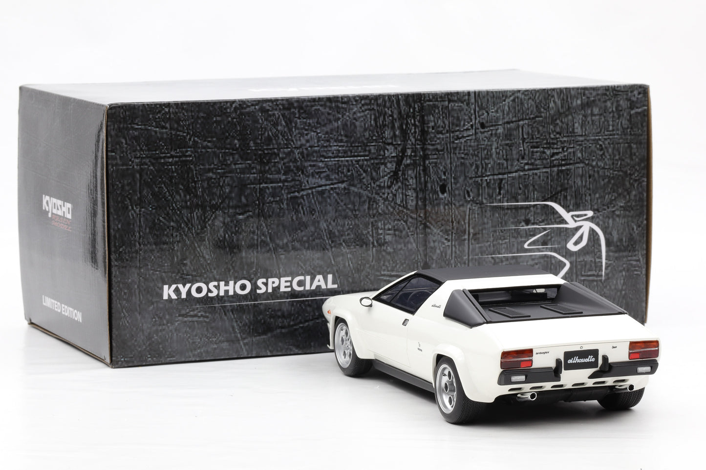 1:18 Kyosho Lamborghini Silhouette Red KS18513W resin closed