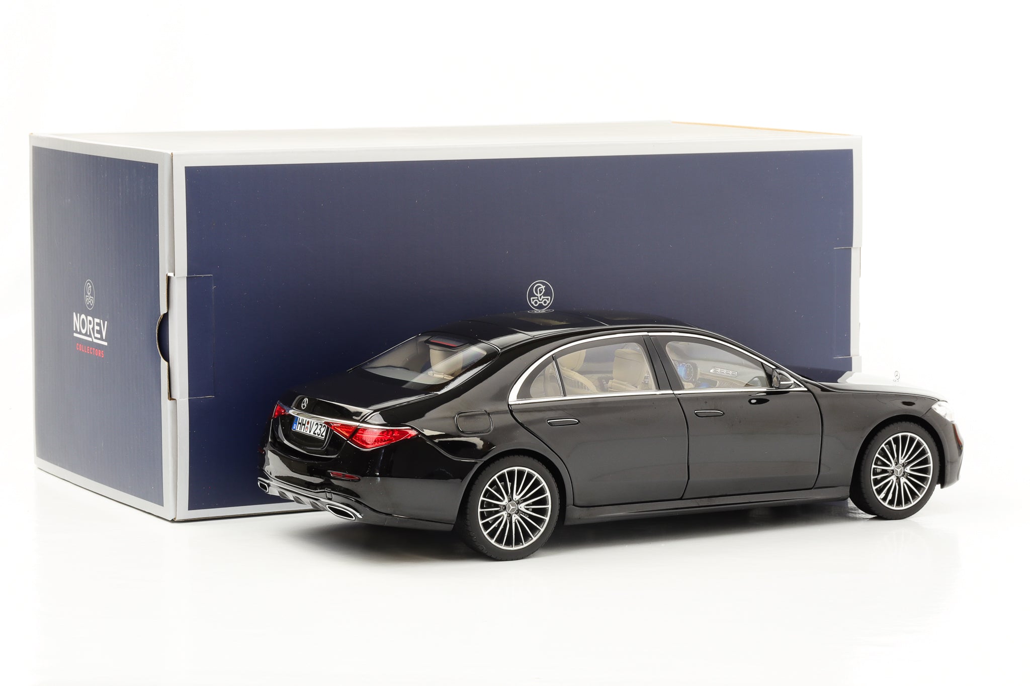 1:18 Mercedes-Benz S-Class AMG Line W223 2021 black metallic Norev –  motor-circuit