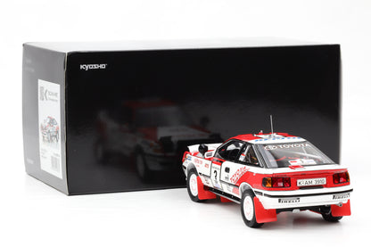 1:18 Kyosho Toyota Celica GT-Four #3 Sieger Rallye Safari 1990 Waldegård Gallagher