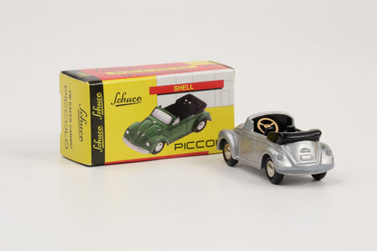 1:90 Schuco Piccolo VW Volkswagen Käfer Cabrio metallic-silber
