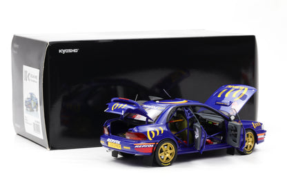1:18 Kyosho Subaru Impreza 555 #5 Sieger Rallye Monte Carlo 1995 Sainz, Moya