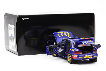 1:18 Kyosho Subaru Impreza 555 #5 Sieger Rallye Monte Carlo 1995 Sainz, Moya