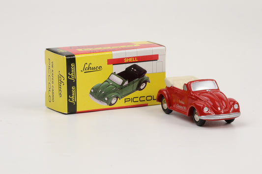 1:90 Schuco Piccolo VW Käfer Cabrio rot Techno Classica 1998