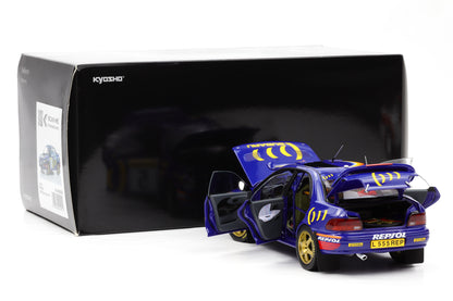 1:18 Kyosho Subaru Impreza 555 #5 Sieger Rallye Monte Carlo 1995 Sainz, Moya