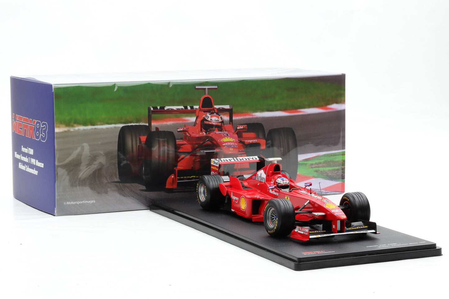 1:18 Werk83 Ferrari F300 #3 Sieger Italien GP Formel 1 1998 Monza Schumacher