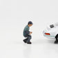 1:24 Figure Auto Mechanic Lucas Crouch Tool American Diorama Figures