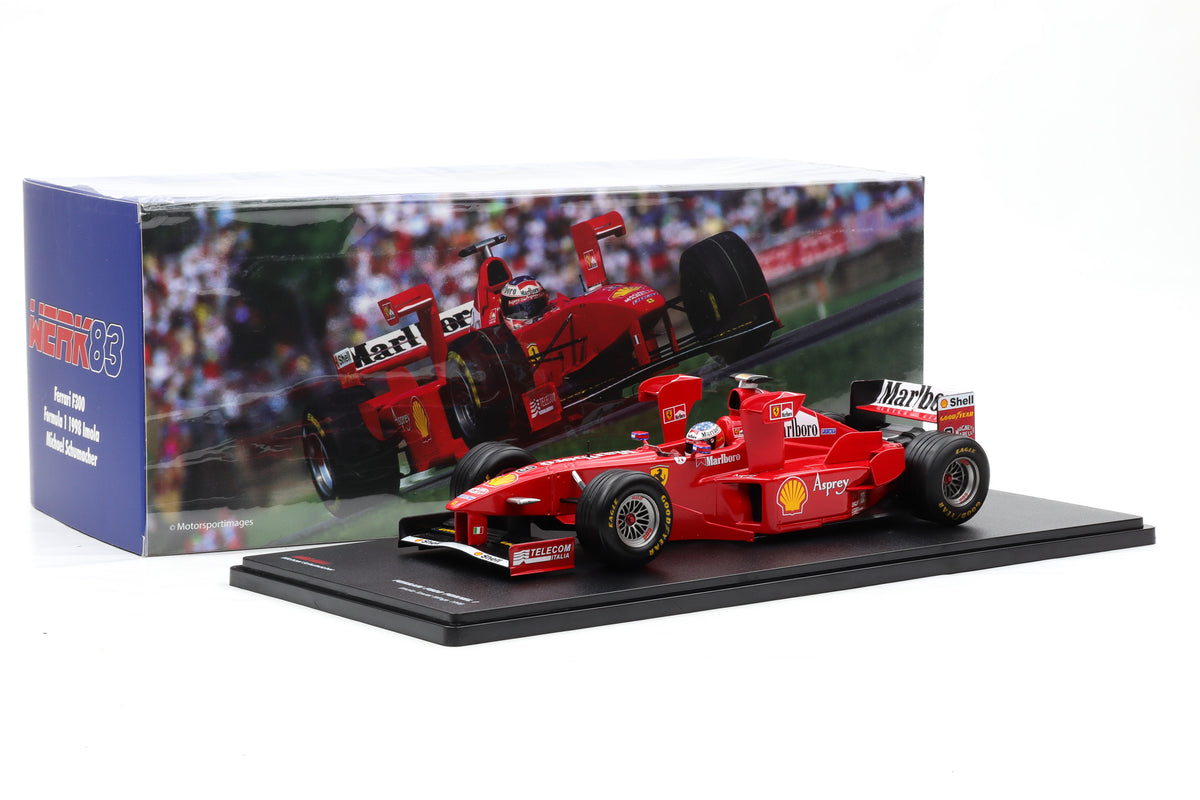 1:18 Werk83 Ferrari F300 Tower Wings Formel 1 1998 Imola GP M.Schumacher