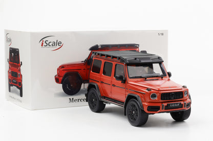 1:18 Mercedes-Benz AMG G63 W463 4x4 2022 kupferorange magno iScale 500 Stk. (Kopie)