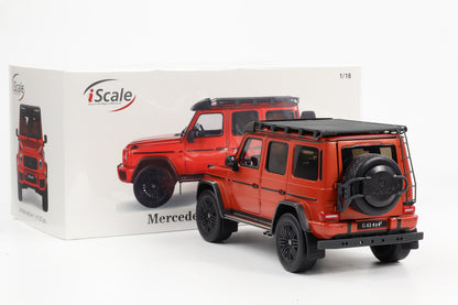 1:18 Mercedes-Benz AMG G63 W463 4x4 2022 kupferorange magno iScale 500 Stk. (Kopie)