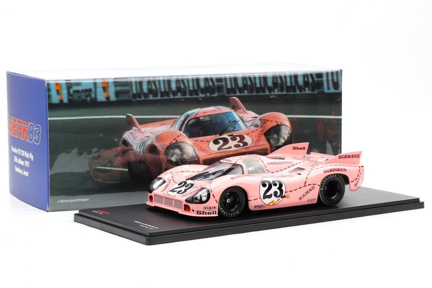 1:18 Porsche 917/20 "SAU" Pink Pig #23 24h LeMans 1971 Kauhsen Joest WERK83