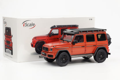 1:18 Mercedes-Benz AMG G63 W463 4x4 2022 kupferorange magno iScale 500 Stk. (Kopie)