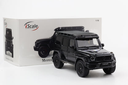 1:18 Mercedes-Benz AMG G63 W463 4x4 2022 magnetitschwarz metallic iScale 500 Stk.