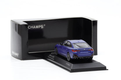 1:43 Minichamps BMW i4 M50 Frozen Portimao Blue metallic 2022