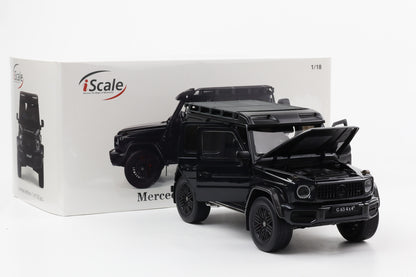 1:18 Mercedes-Benz AMG G63 W463 4x4 2022 magnetitschwarz metallic iScale 500 Stk.